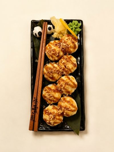 Запечённый с курицей